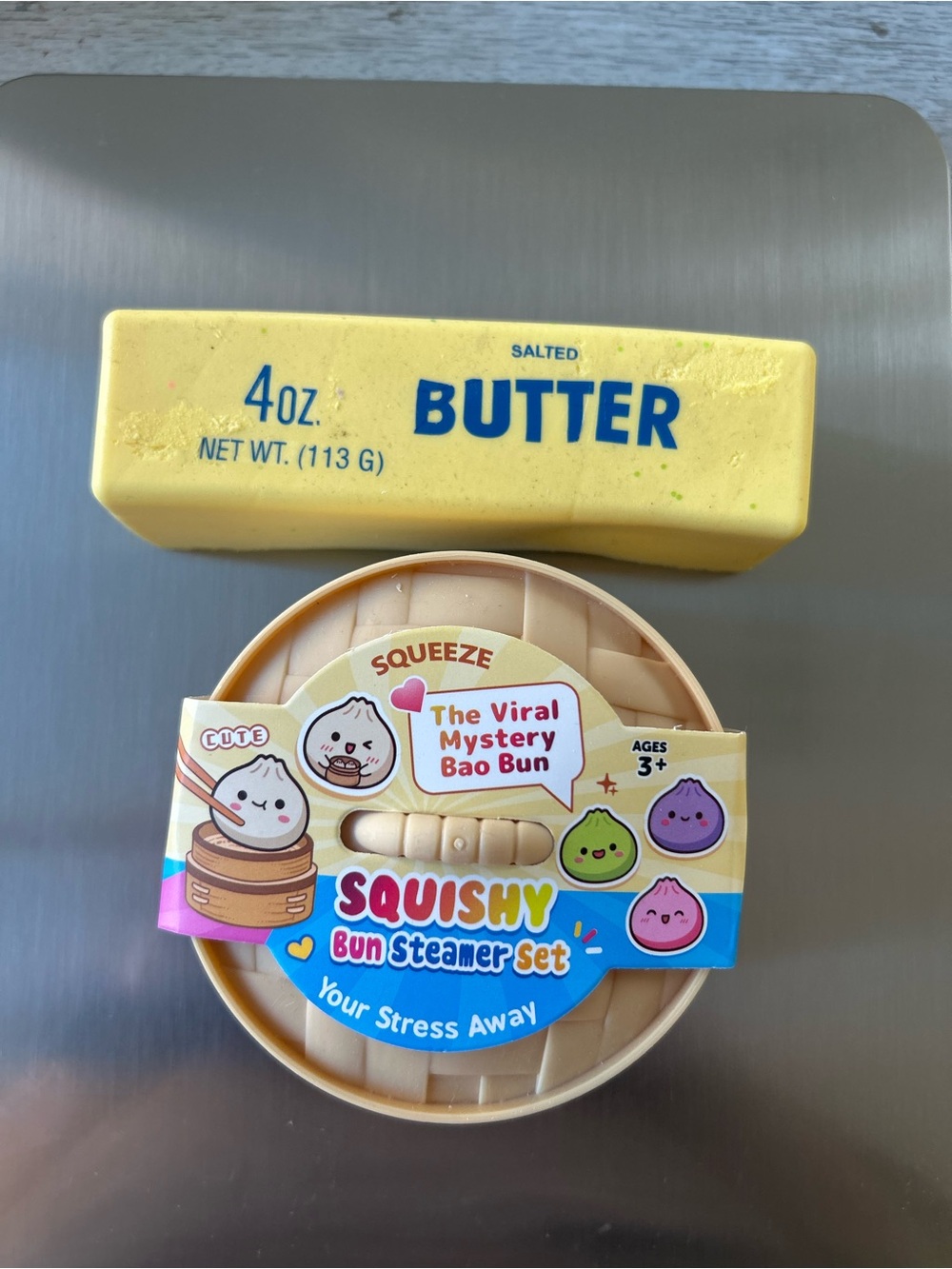 Large mystery dumpling and slow rise  butter